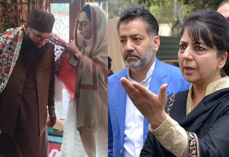 PDP Chief questions BJP’s decision to felicitate preacher booked under PSA
