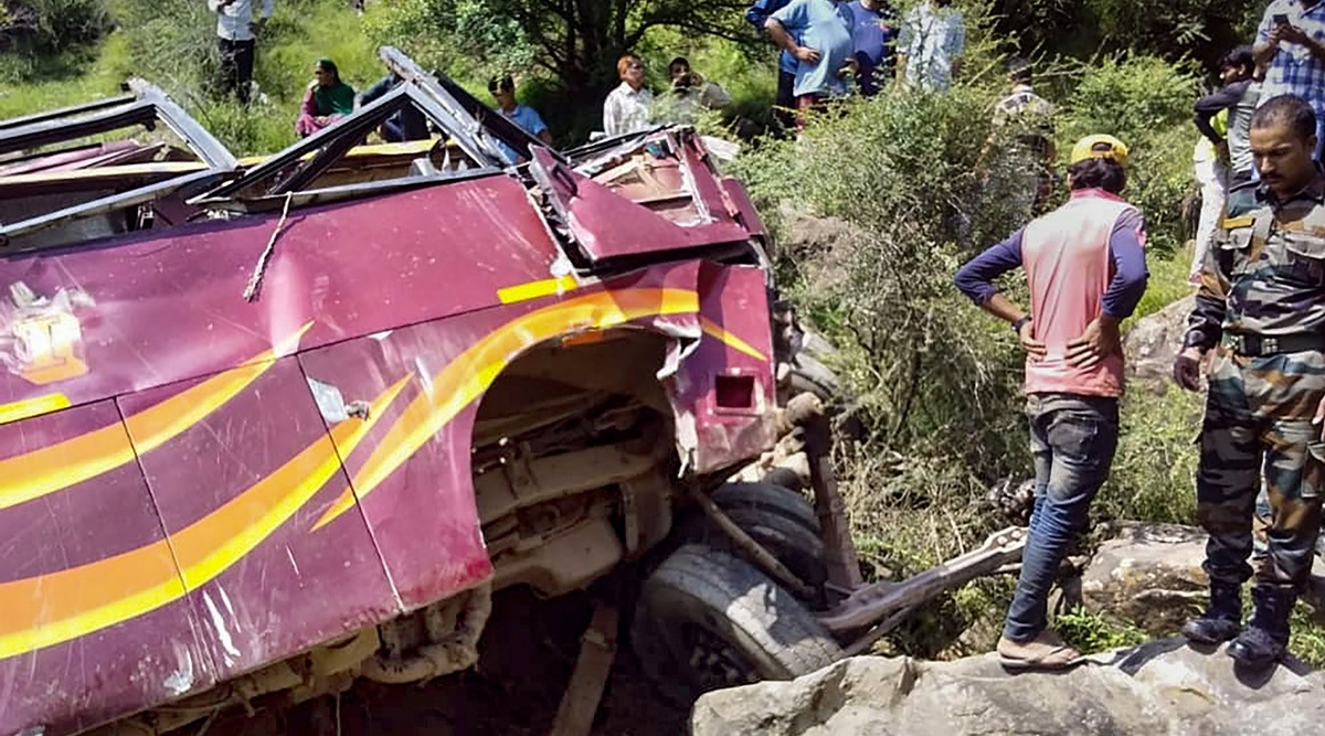 Tragedy Strikes in Rajouri as Mini-Bus Plunges into Gorge, Killing 3 and Injuring 16