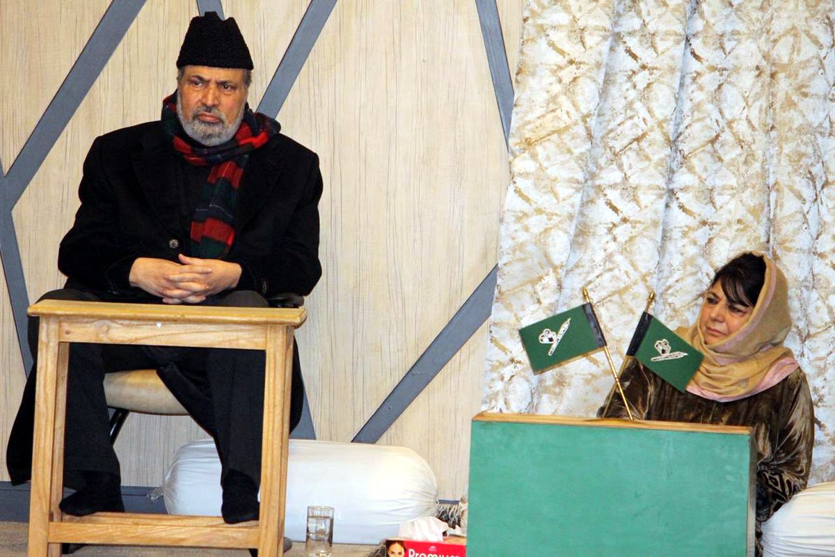 Ex-PDP Leader Baig’s Meeting with Mehbooba Mufti Ignites Comeback Rumors
