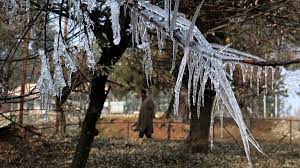 Kashmir Shivers at Record-Breaking Minus 4.8°C: Deep Freeze Grips Valley