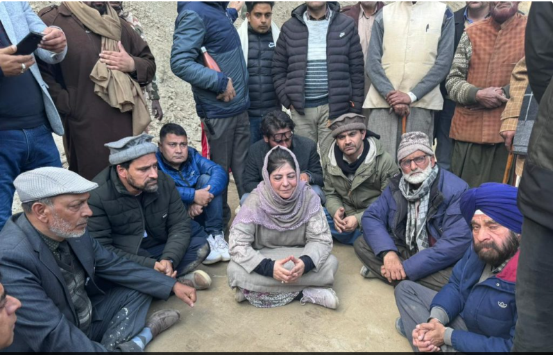 Access Barred: Mehbooba Mufti’s Planned Meeting with Poonch Families Halted