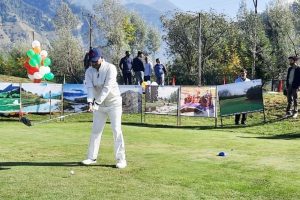 Swinging into Prosperity: J&K Eyes Lucrative Golf Tourism Market, Promises Increased Employment and Investment