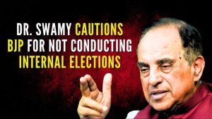 BJP Leader Subramanian Swamy Raises Legal Concerns Regarding Internal Elections and Party Leadership
