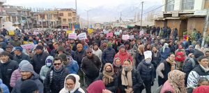 Ladakh Erupts: Massive Protest Demands Statehood, Constitutional Protections