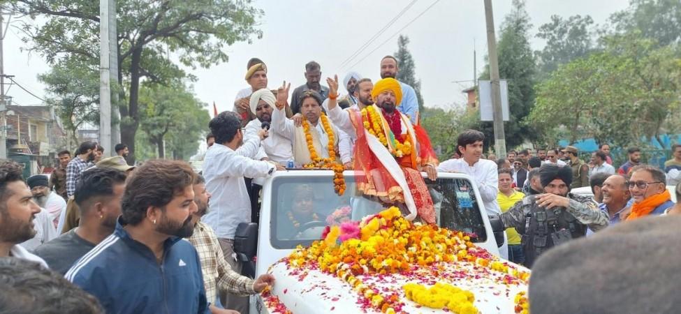 Congress's Lal Singh Accuses Azad's Party of Fragmenting Opposition Votes