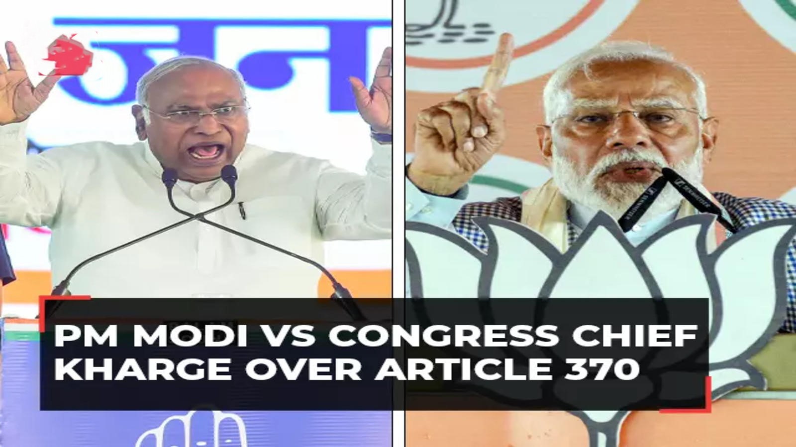 PM Modi Throws Down the Gauntlet: Challenges Congress to Restore Article 370