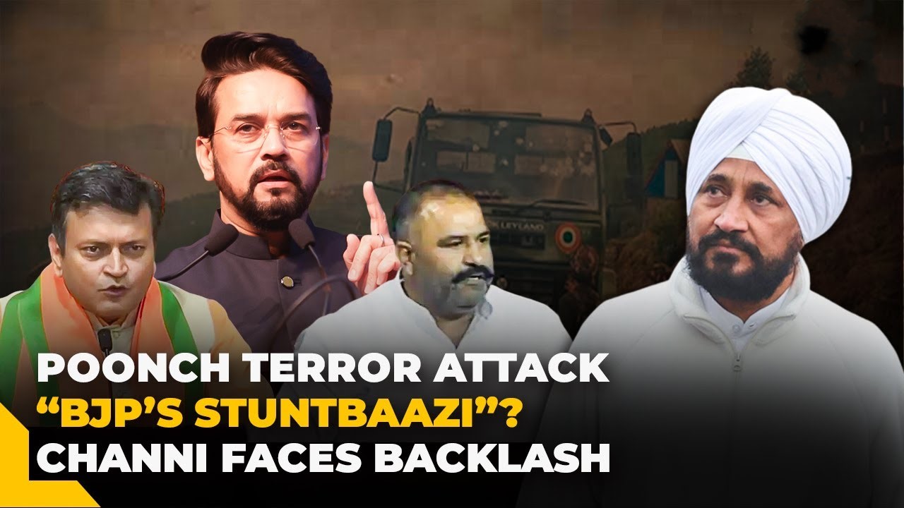 BJP Lambasts Punjab Congress Leader Channi for ‘Stuntbaazi’ Remark