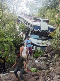 Bus Plunges into Gorge After Militant Assault: 10 Dead, 33 Injured
