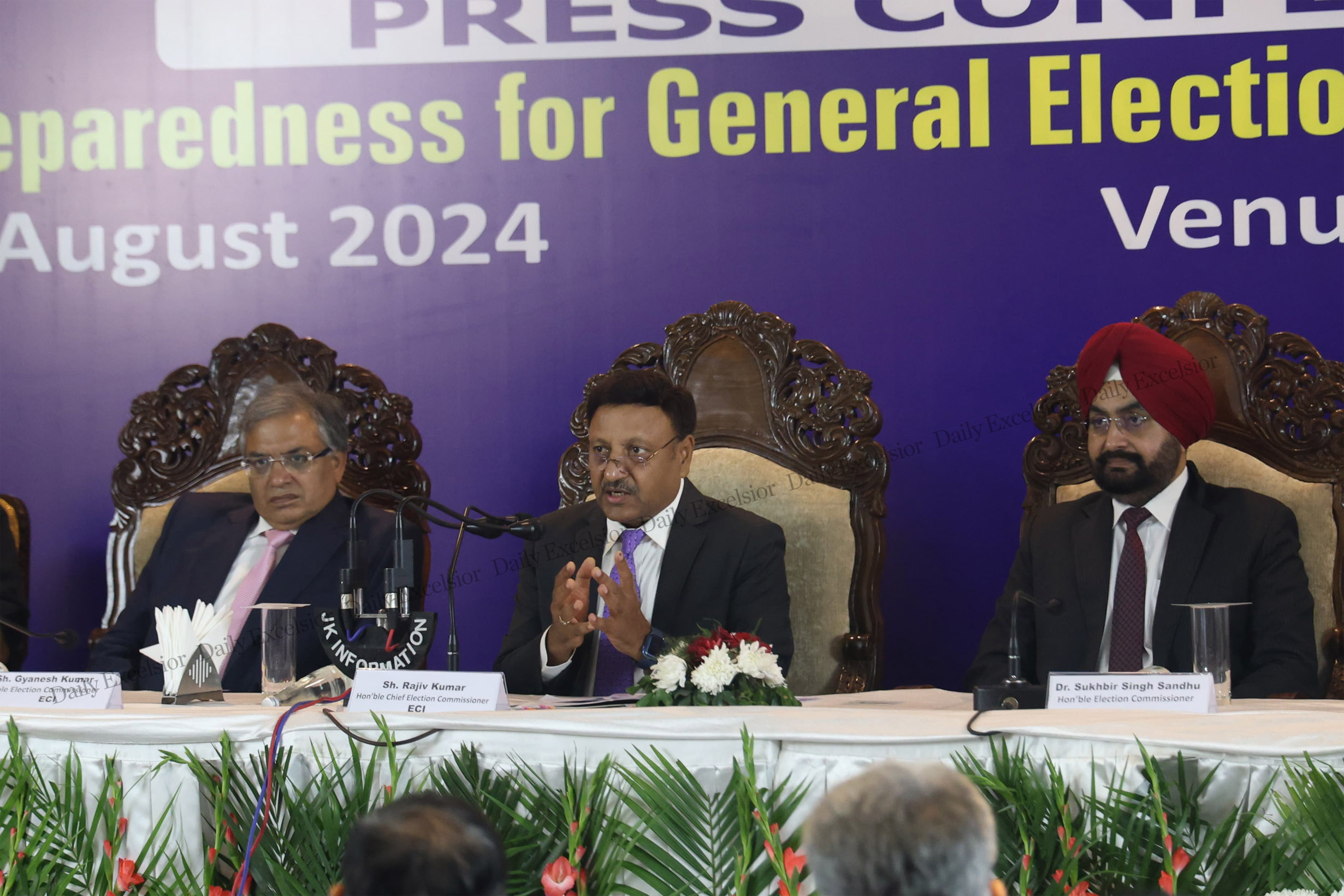 CEC Backs Early Assembly Polls in J&K, Says Time is Perfect for Democratic Process