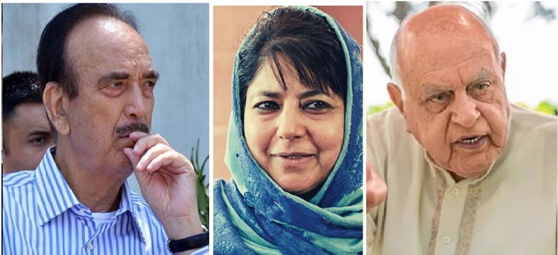 Historic Move: Farooq, Azad, Mehbooba Step Back from J&K Polls