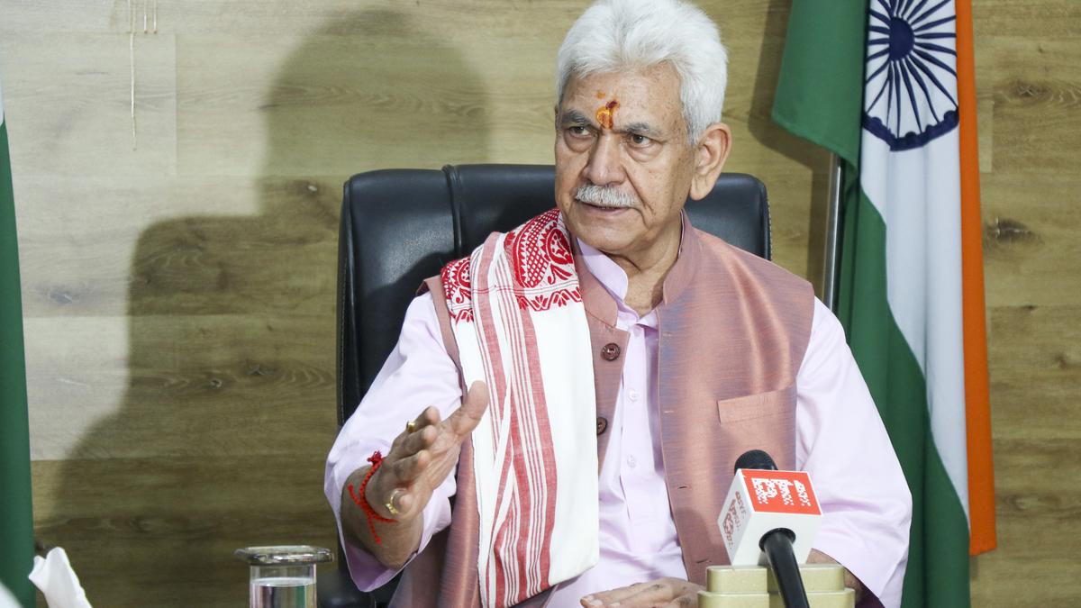 J&K Assembly Polls: L-G Manoj Sinha Affirms Election Commission’s Authority
