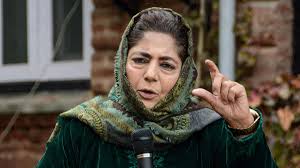 Mehbooba Mufti Stands Firm: No Contest Until J&K Regains Statehood