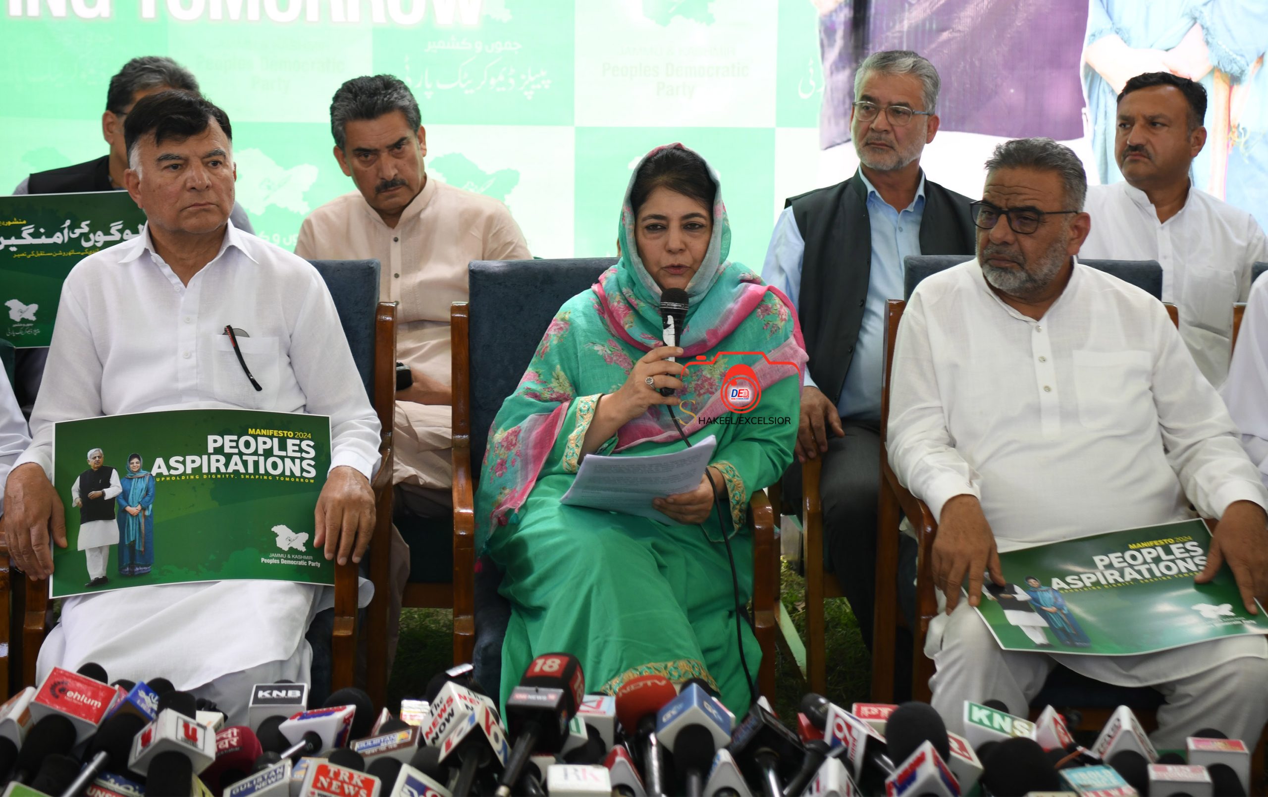 PDP’s Bold Stand: Mehbooba Ready to Back NC-Cong Alliance