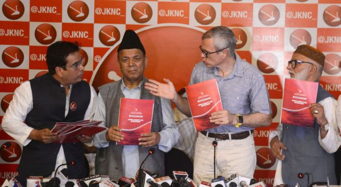 Statehood and Employment: Key Promises in NC’s Jammu & Kashmir Election Manifesto