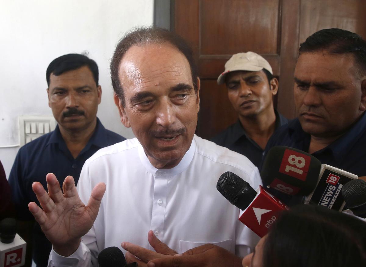 Will Azad Rejoin Congress? Deliberations Underway Before J&K Elections