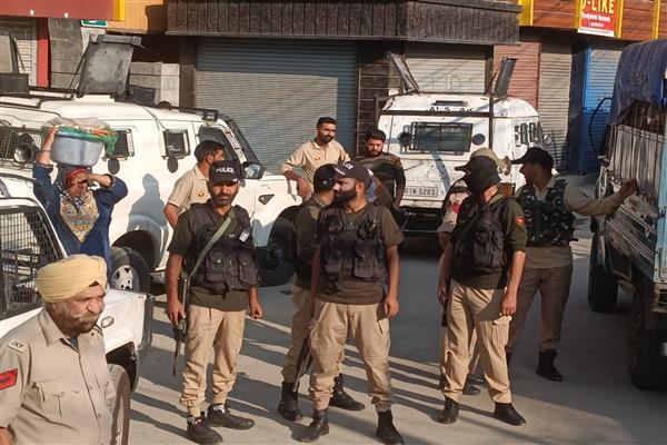 Massive Security Deployment for Independence Day in J&K