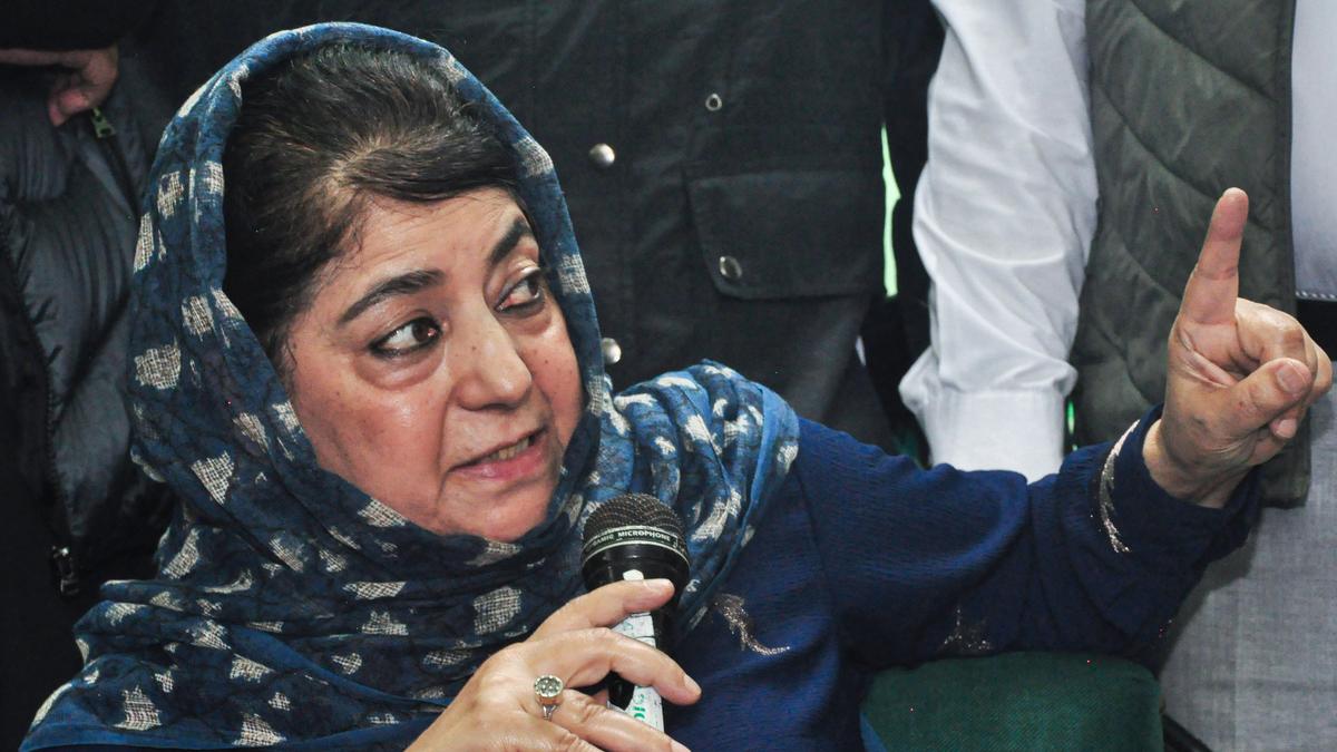 Mehbooba Mufti: ‘BJP Frustrated, Ballot Will Speak!’