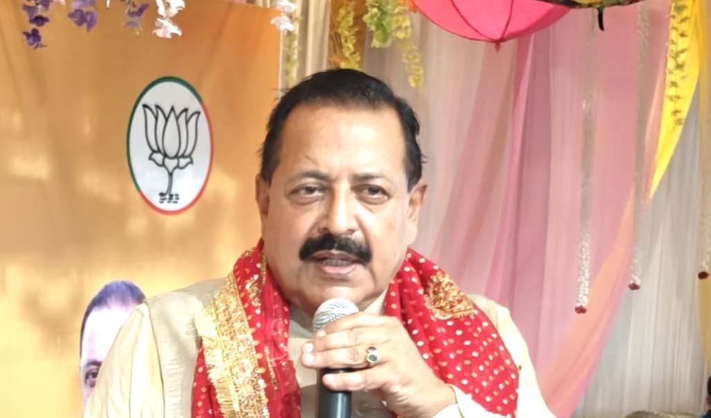 Opposition’s Weakness Shows in Rashid Proxy Allegations: Jitendra Singh