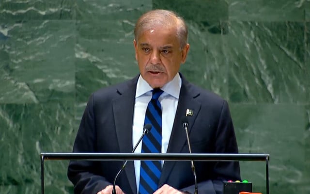 Shehbaz Sharif at UNGA: Calls for Dialogue on Kashmir, Highlights Plight of Muslims in India