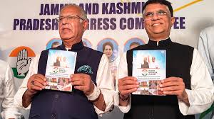 Congress Promises Prosperity: Crop Insurance, Women’s Aid, and More in J&K