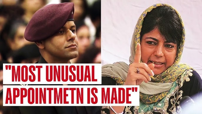 Controversy Erupts: Army Officer Appointed SSP in J&K, Mehbooba Mufti Raises Concerns