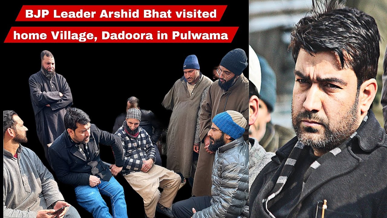 Revolutionary Rhetoric: BJP’s Arshad Ahmad Bhat Takes Bold Stand in Rajpora