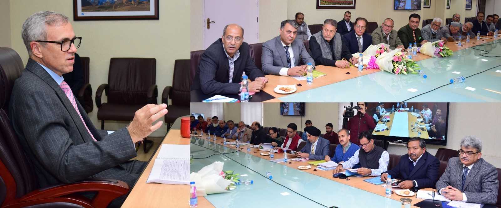 KCCI Delegation Meets Chief Minister: A Comprehensive Dialogue on Trade, Tourism, Environment, and Industry in Kashmir