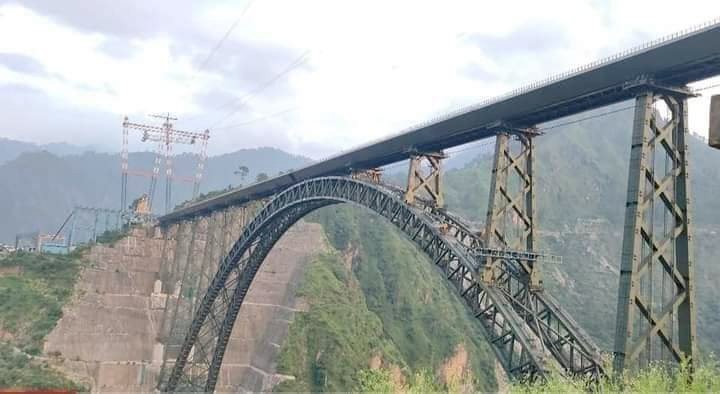 Engineering Marvel: Reasi’s Cable-Stayed Rail Bridge Nears Completion