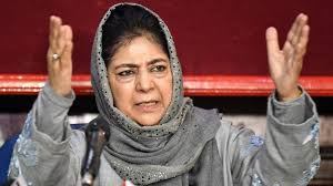 Gratitude in Assembly: Mehbooba Appreciates Support for Article 370 Move