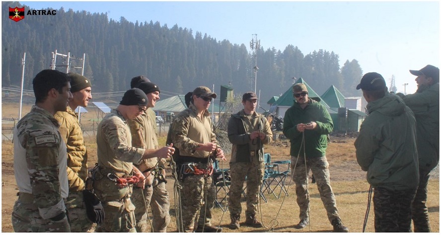 Collaboration on Cold Weather Ops: US Team Visits Kashmir Base