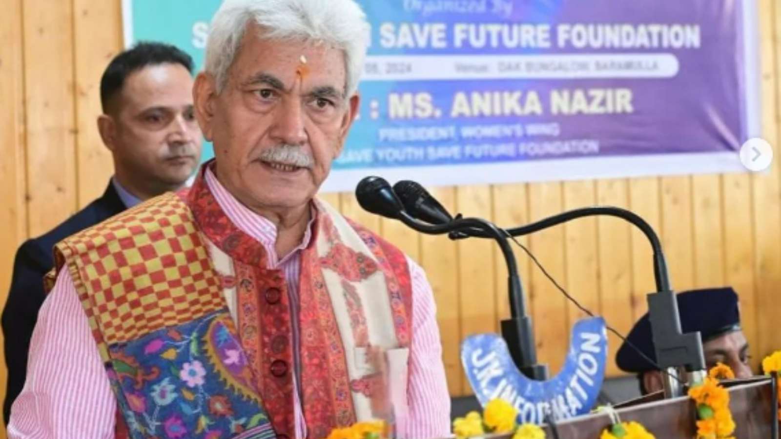 J&K L-G Sinha: Zero Tolerance for Militant Shelters, Homes to be Razed