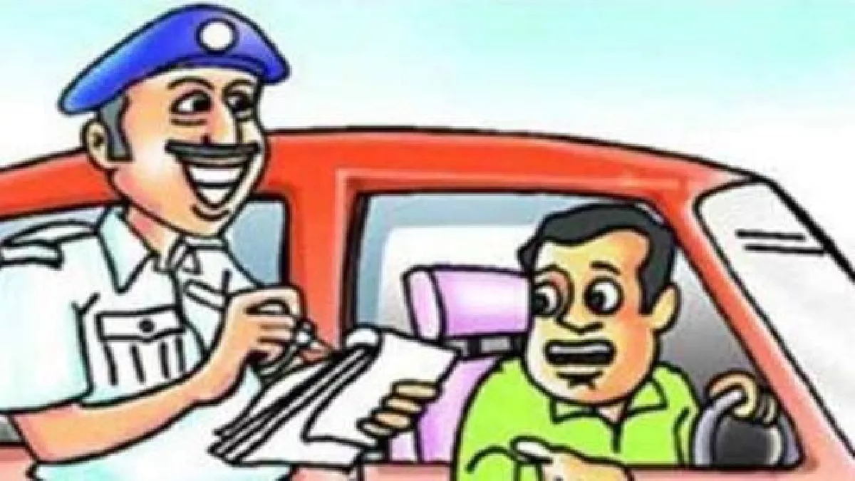2024 Sees Record Traffic Violations in Srinagar: 4 Lakh Challans Issued, Mostly E-Challans
