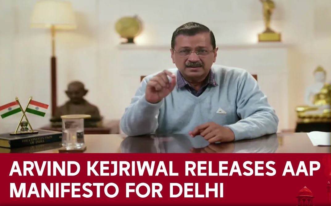 AAP's 15 Guarantees: Kejriwal Unveils Ambitious Delhi Manifesto