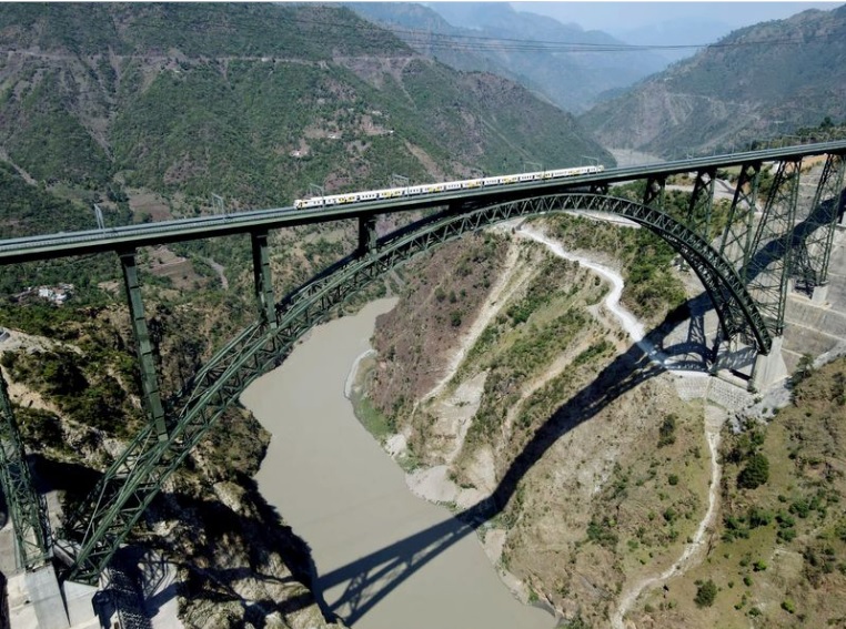 Milestone Achieved: Successful Trial Run on Katra-Banihal Rail Section
