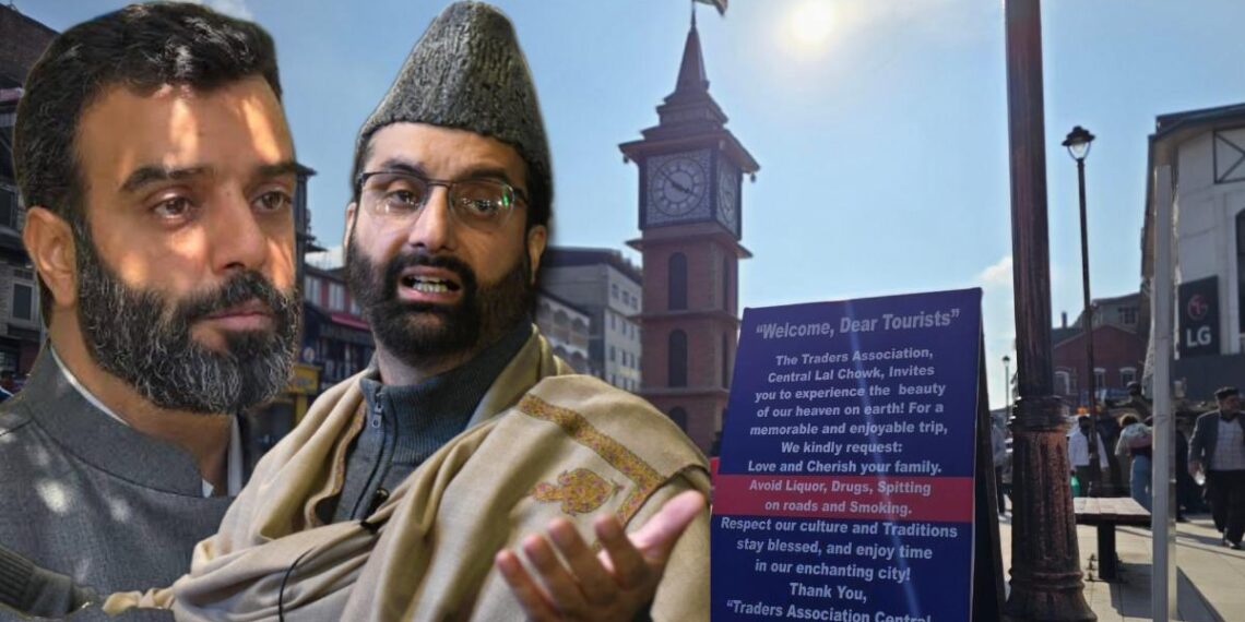 Kashmir Police Under Fire for Removing Anti-Alcohol Hoardings in Lal Chowk