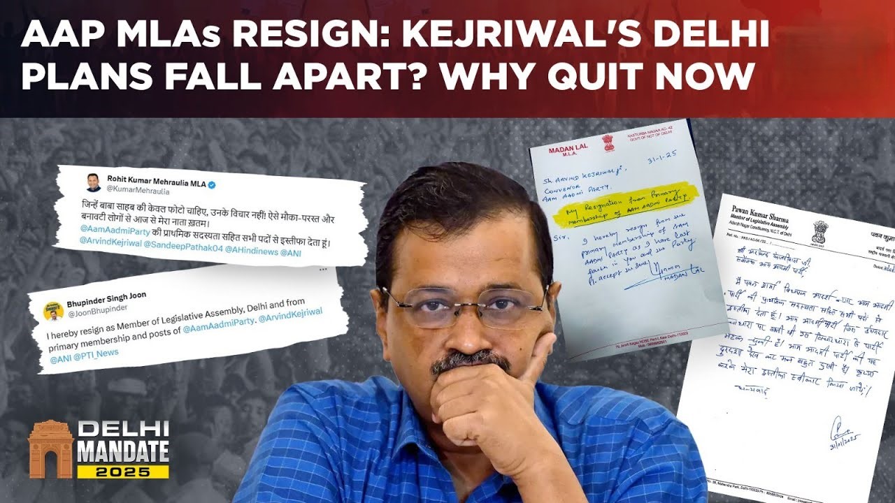 Political Shake-Up: 8 AAP Legislators Exit Party Before Delhi Elections