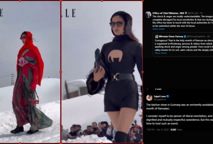 Outrage Erupts Over 'Obscene' Ramadan Fashion Show in Gulmarg; CM Omar Abdullah Demands Answers