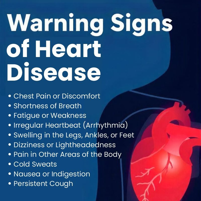 Seven Early Signs of a Heart Attack: What You Should Never Ignore