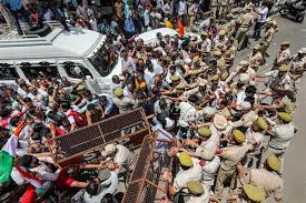 Striking Jal Shakti Workers Clash with Police: Demands Escalate in Jammu