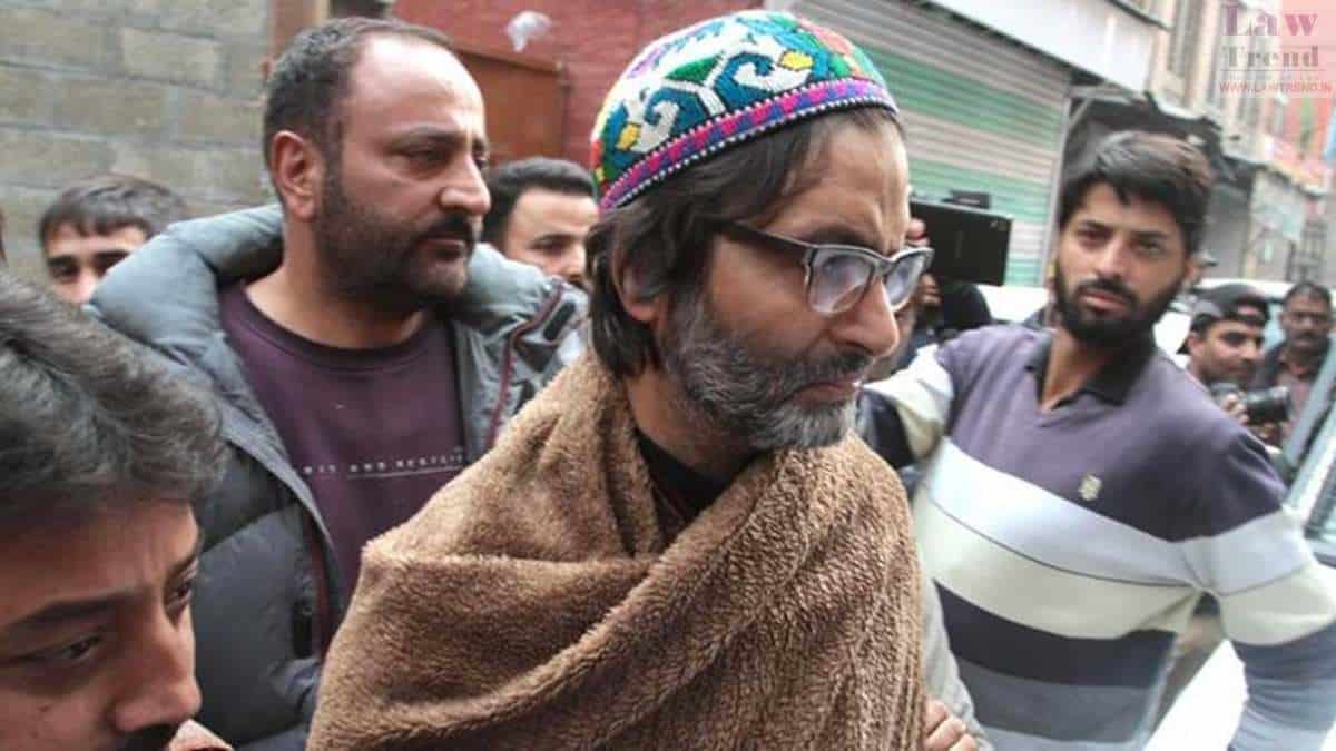 Yasin Malik’s Trial Transfer Hearing Postponed to April 4 by Supreme Court