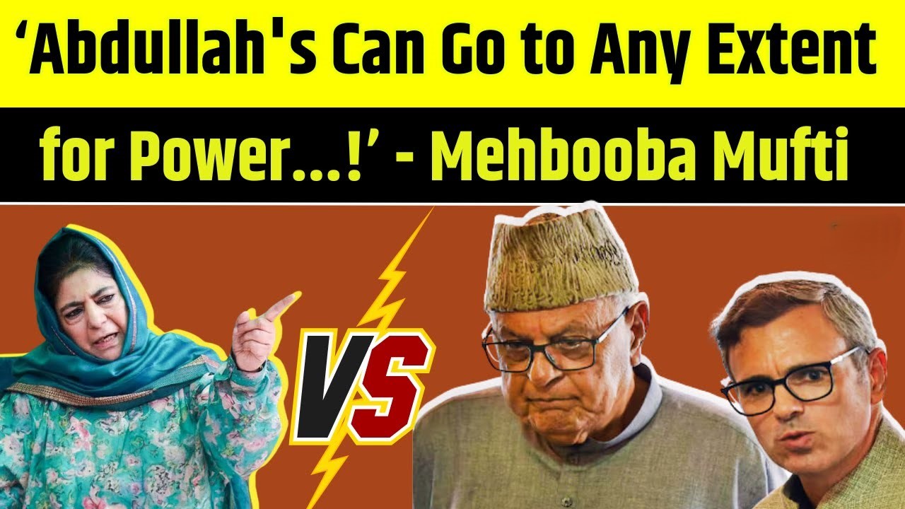 Mehbooba Mufti Reacts to Dulat’s Explosive Claims on Farooq Abdullah