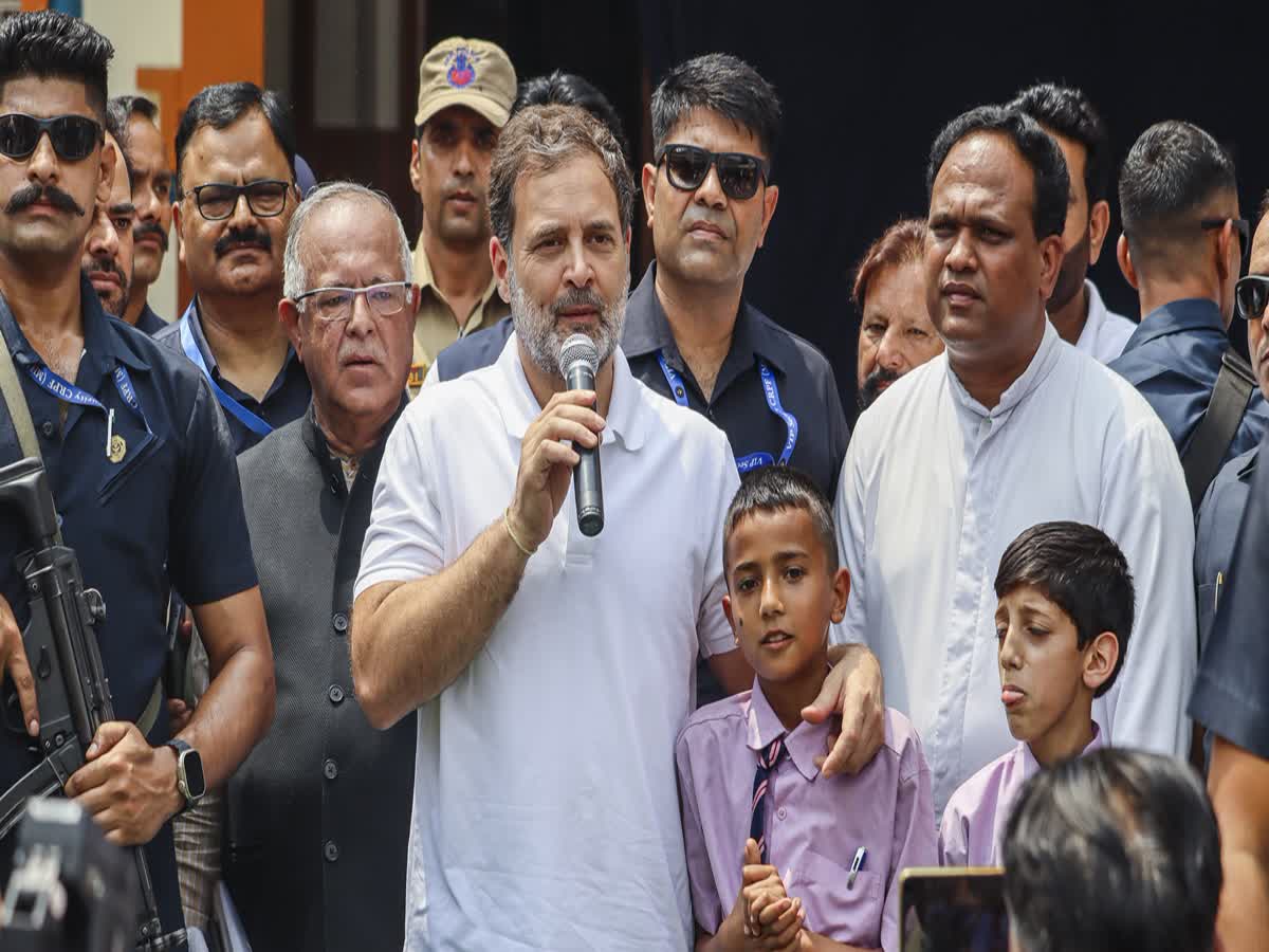Study, Make Friends, and Rebuild: Rahul Gandhi's Uplifting Message to Kashmir's Youth