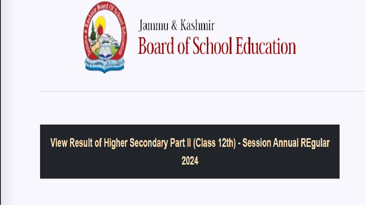 J&K Board Class 10 Results Out: Check Your Scores Now!