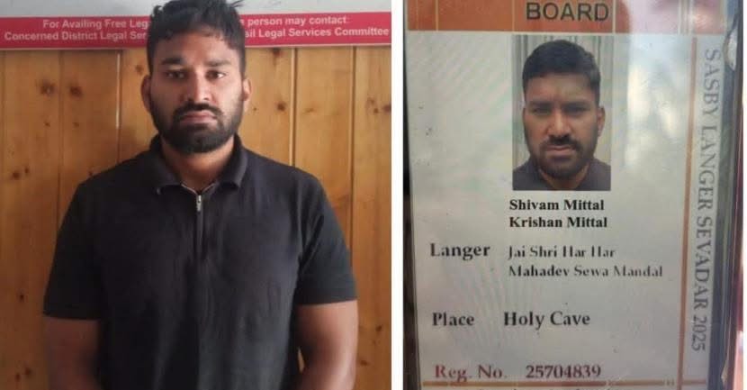 Fake Amarnath Yatra Card Bust at Baltal: Police Arrest Haryana Man in Major Security Breach