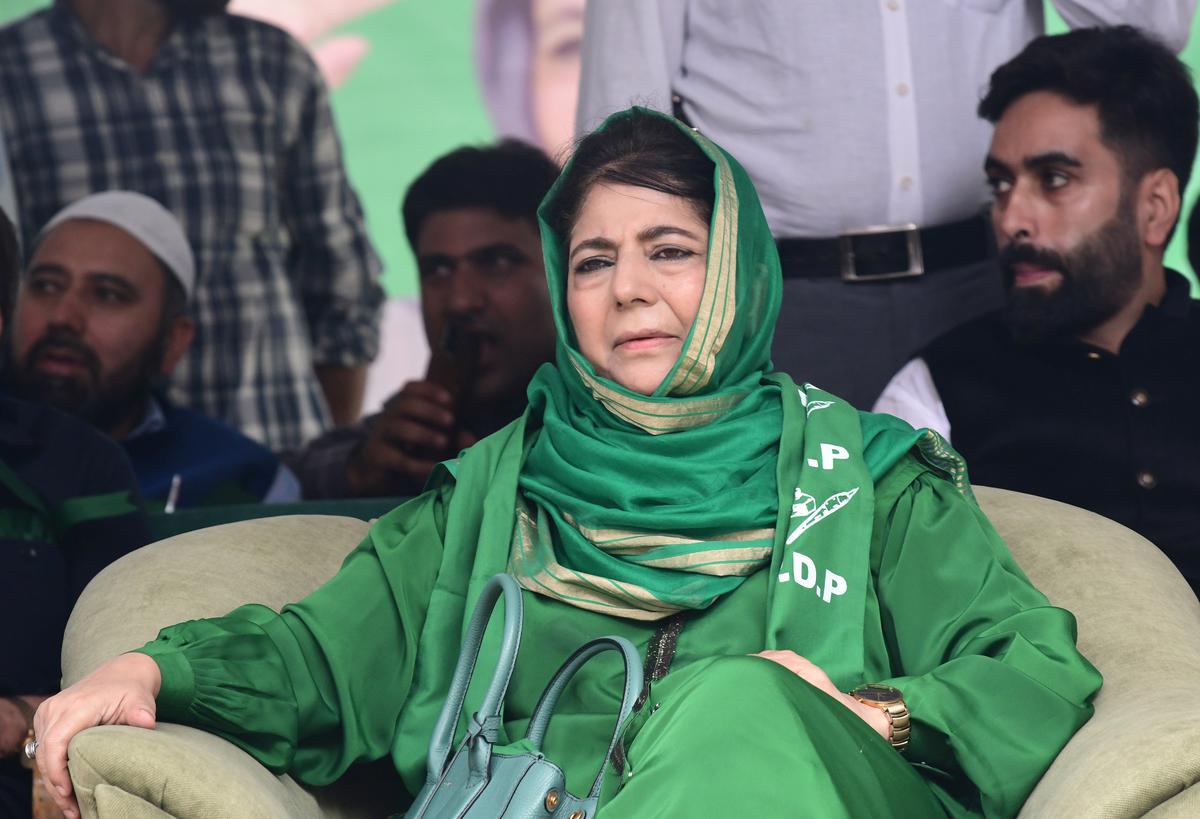 Mehbooba Mufti to PM Modi: 'Choose Reconciliation, Not Militarization, in Jammu & Kashmir'