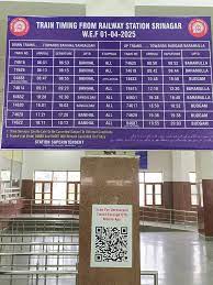 Revised Srinagar–Banihal Train Timetable: Commuters Grapple with Mid-Day Service Suspension, Rising Costs, and Daily Disruption