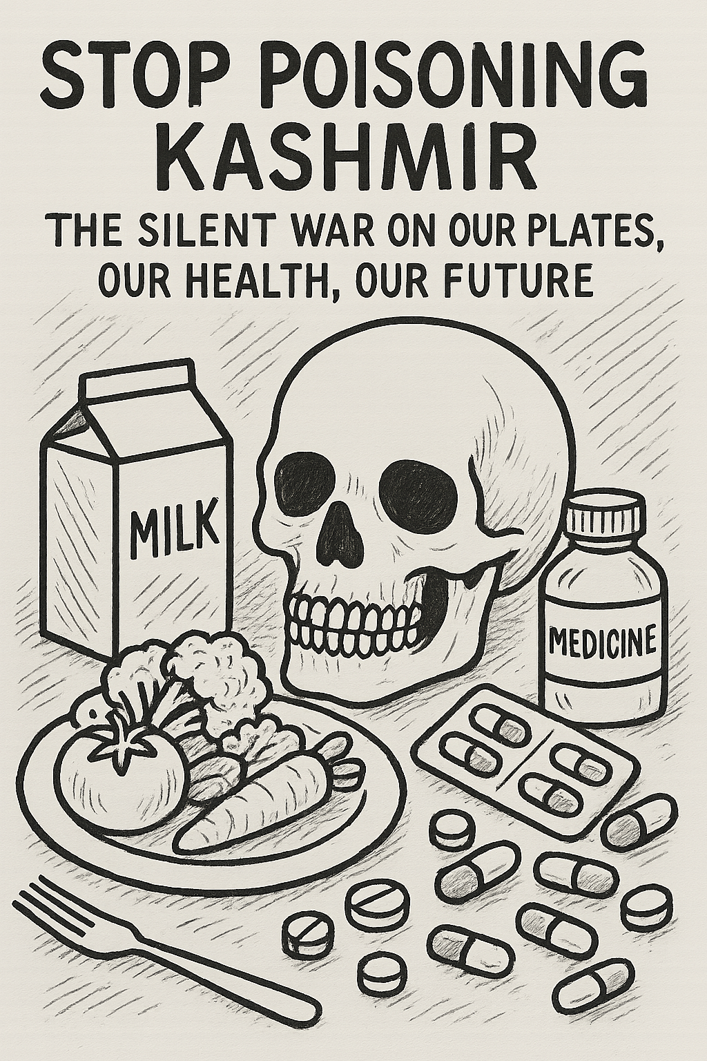 Stop Poisoning Kashmir: The Silent War on Our Plates, Our Health, Our Future