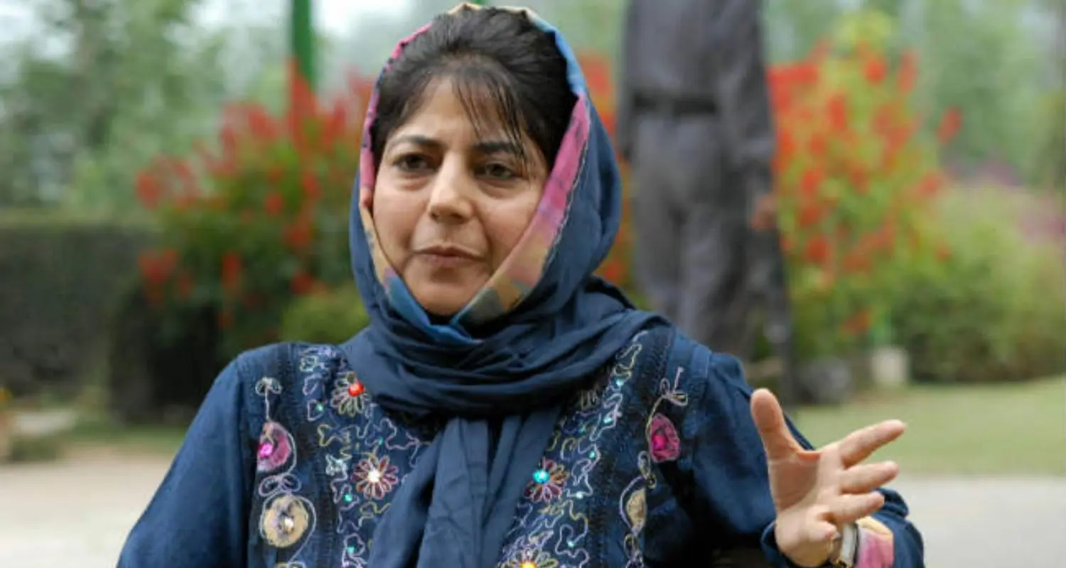 'From Gandhi’s Ray of Light to Criminalised Citizens': Mehbooba Mufti Slams Centre’s Kashmir Policy