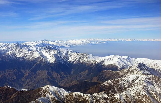 Kashmir’s Higher Reaches Receive Season’s First Snowfall — Pir Panjal Turns White
