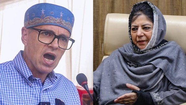 Omar Abdullah Blames PDP for J&K’s Fall from State to UT | Mehbooba Mufti Hits Back, Calls NC a Party of Broken Promises